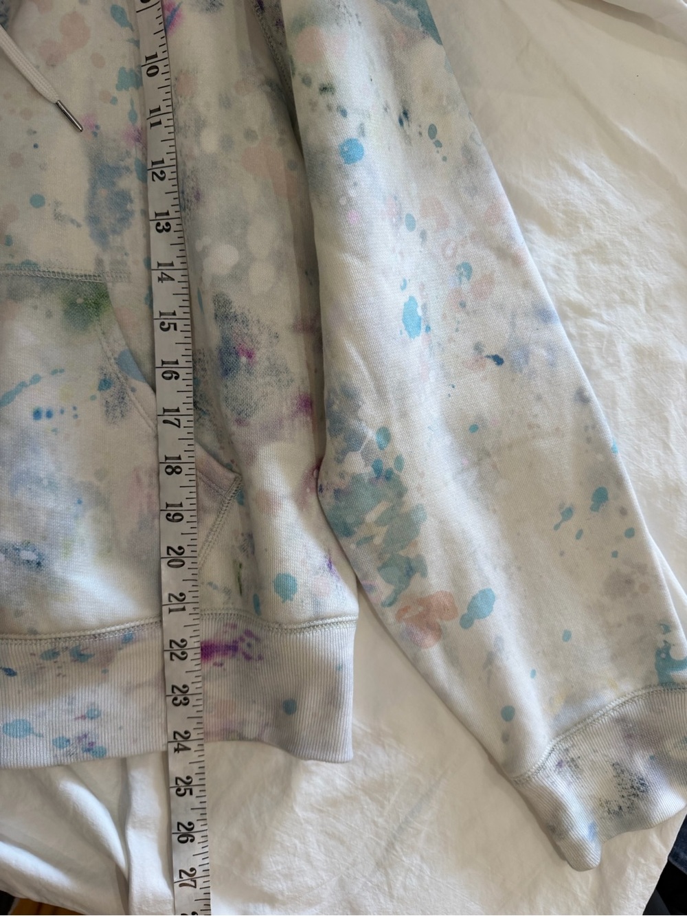 NWOT POLO RALPH LAUREN Paint Splatter Full Zip Hoodie Pony XL - Picture 10 of 12